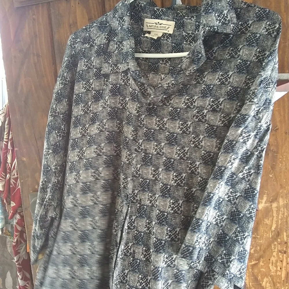 Mens Hawaiian Print Shirt